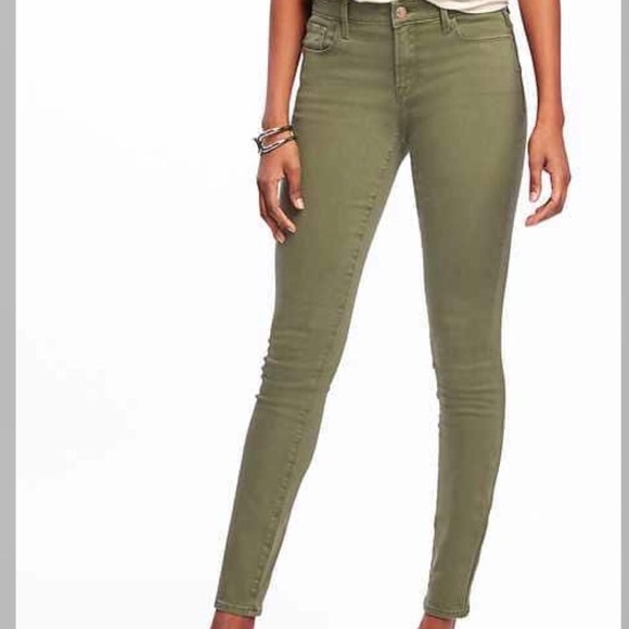 gap green jeans